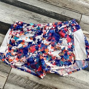 Old Navy Colorful Print Athletic Shorts